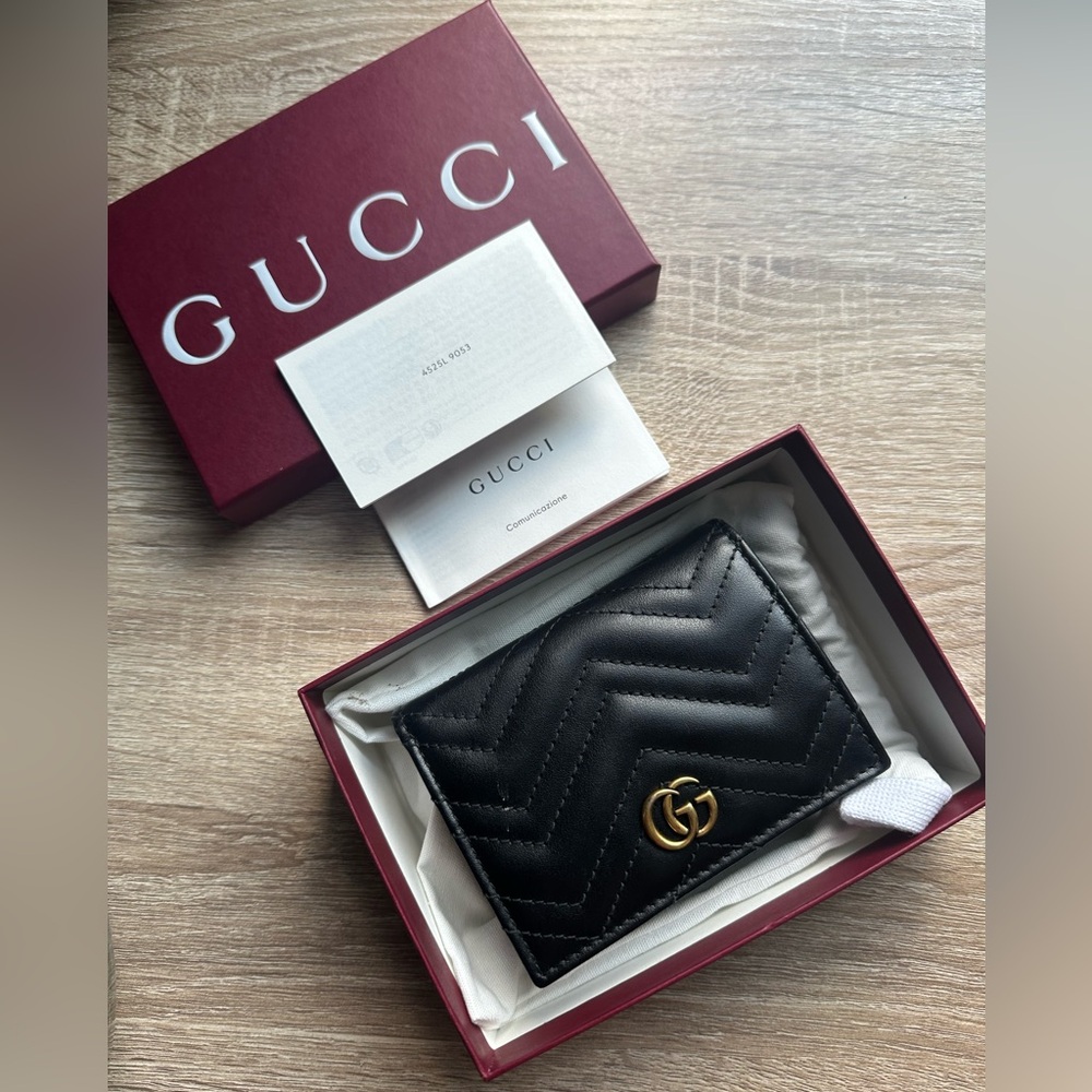 Gucci Marmont Leather Wallet